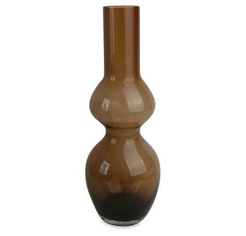 Vase amber - Vase ambre H.45cm